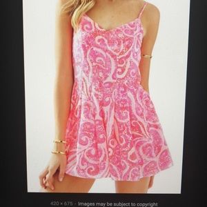 Lilly Pulitzer - Kyla Romper - Pink Pout